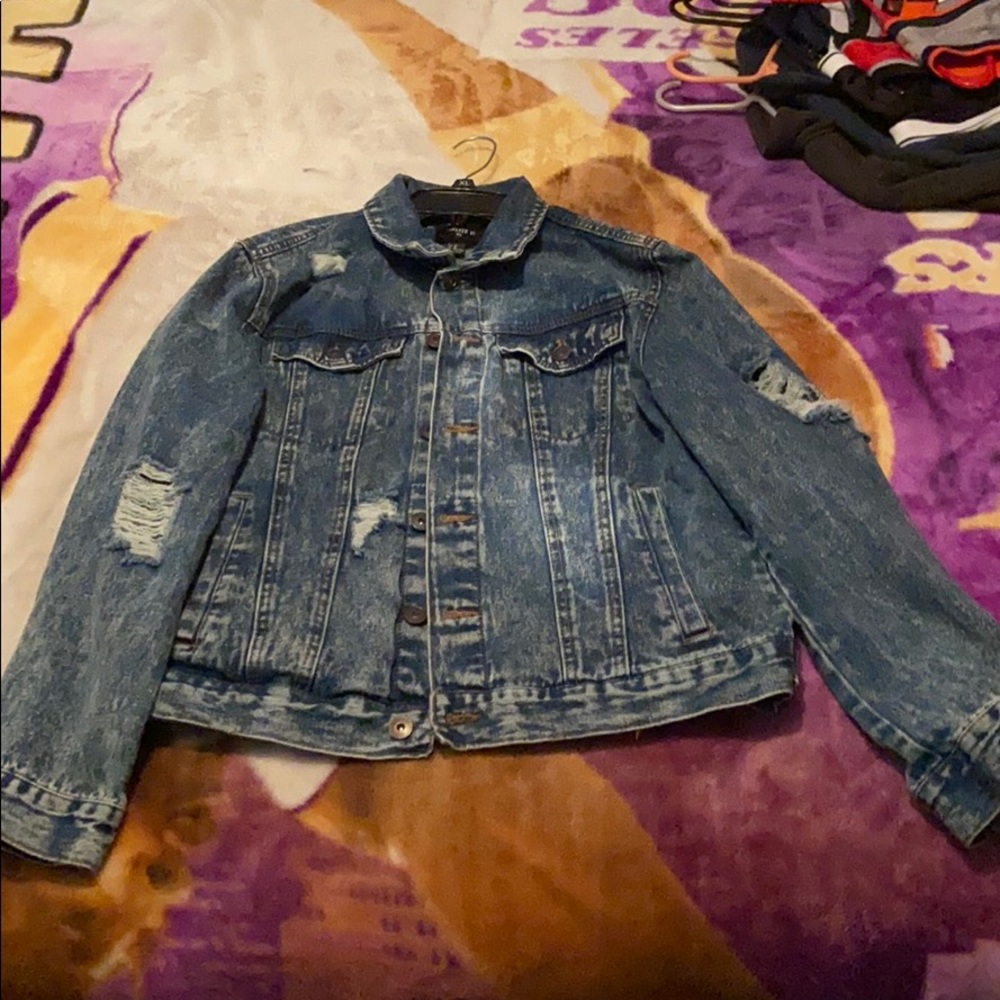 Dark Denim Jean Jacket
